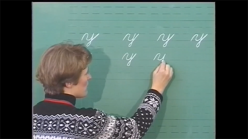 Screenshot of Why Teach Penmanship Video